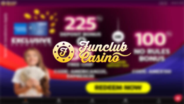 Fun Club Casino Signing up Process